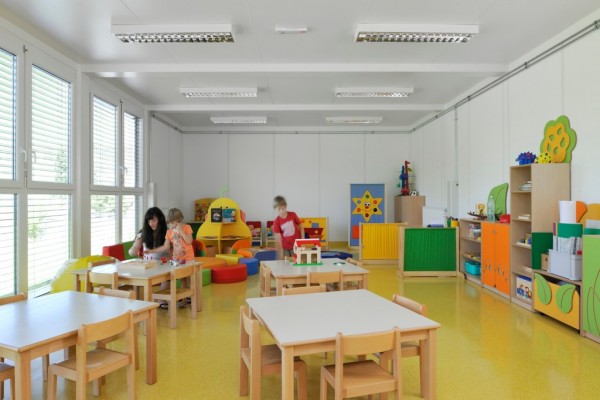 Kindergarten in the Oakland neighborhood